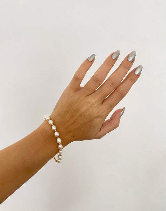 PULSERA DE MANO TRANSPARENTE 