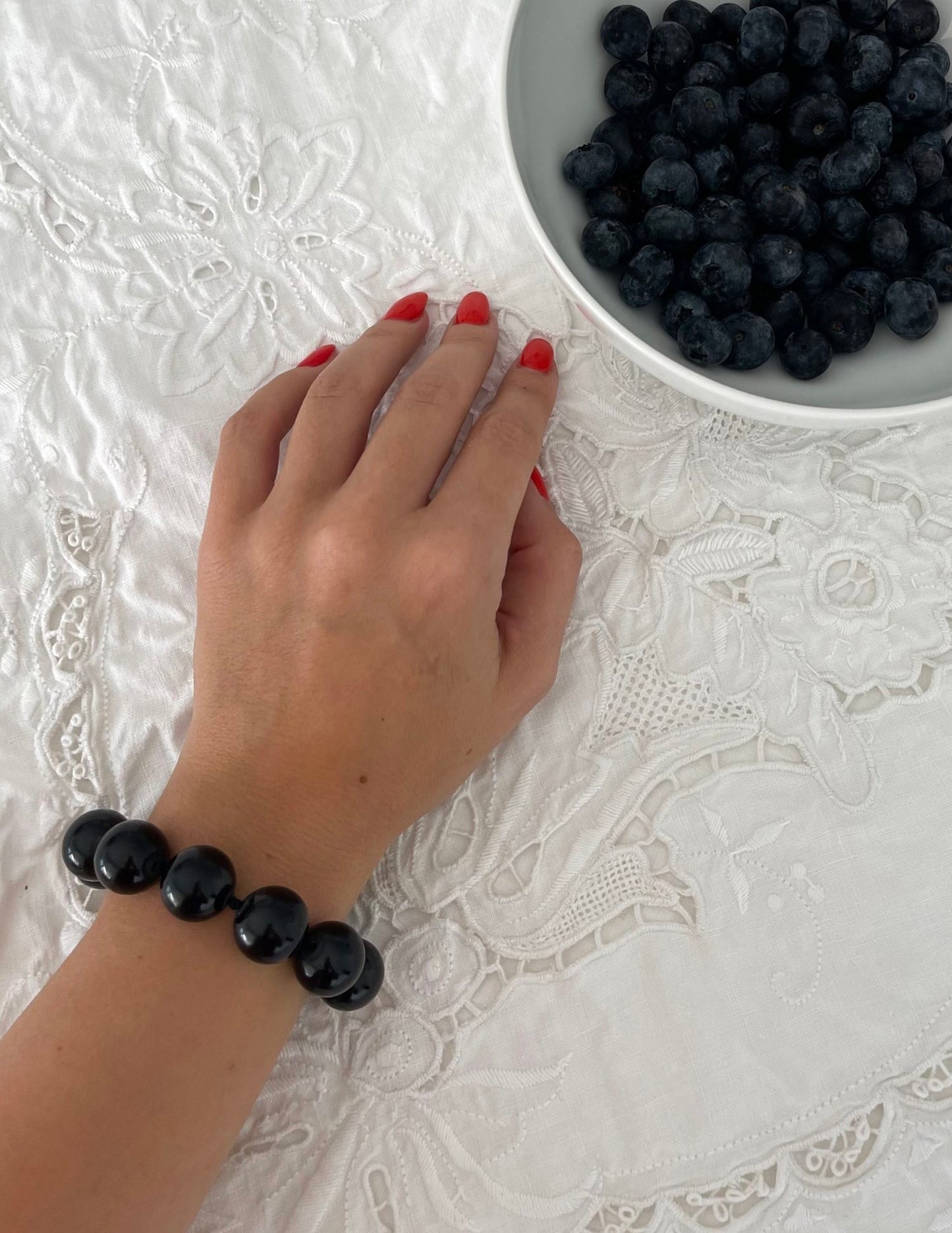 PULSERA DE MANO CIRUELA 